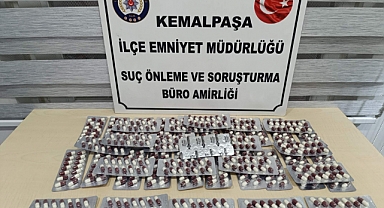 Uyuşturucu hap bulunduran sürücü tutuklandı