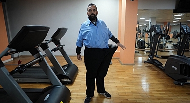 2,5 yılda 145 kilo verdi