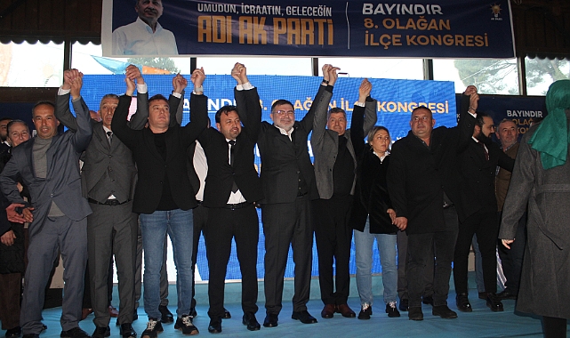 AK Parti Bayındır İlçe Kongresi yapıldı