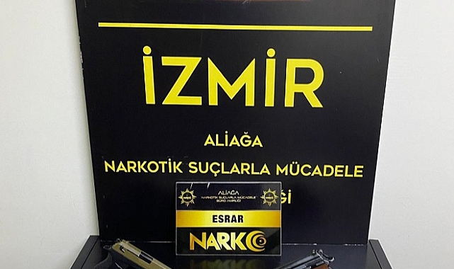 Aliağa ve Menemen'de Uyuşturucu Operasyonu