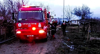 Bağ evinde çıkan yangında 1 kişi öldü