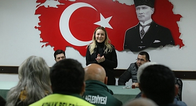 Başkan Mutlu belediye çalışanlarının yeni yılını kutladı