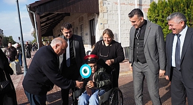 Bedensel engelli Uğur Uysal'ın hayali gerçek oldu