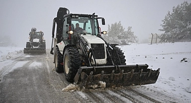 Bornova'da mevsimin ilk karı