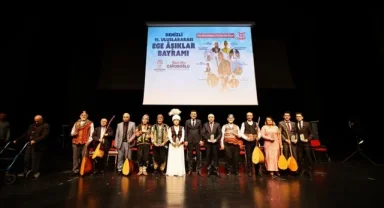 Denizli Uluslararası Ege Âşıklar Bayramı'na yoğun ilgi