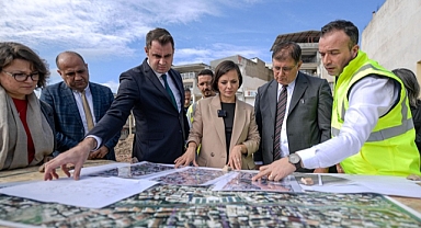 Dostluk Bulvarı’nda bağlantı yolu çalışmaları başladı