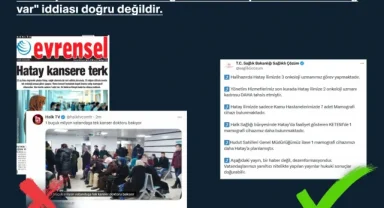 Hatay'daki o iddialar yalanlandı