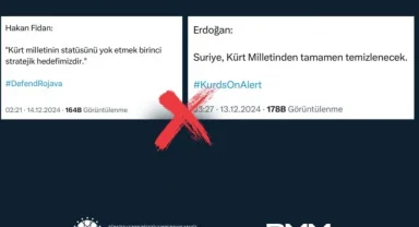 İletişim Başkanlığı: O paylaşımlar dezenformasyondan ibaret