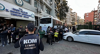 İzmir'de suç örgütü operasyonu