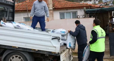 İzmir Güzelbahçe'den kara-kış desteği