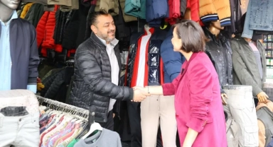 İzmir Karabağlar'da esnafla dayanışma