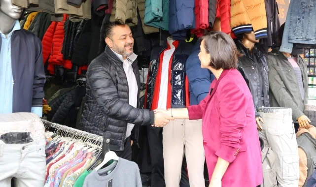 İzmir Karabağlar&#039;da esnafla dayanışma