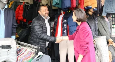 İzmir Karabağlar'da esnafla dayanışma