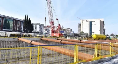 İzmir'de Buca Metrosu'nda tünel kazıları sürüyor
