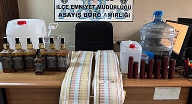 Kaçak içki ve sigara operasyonunda 8 şüpheli yakalandı