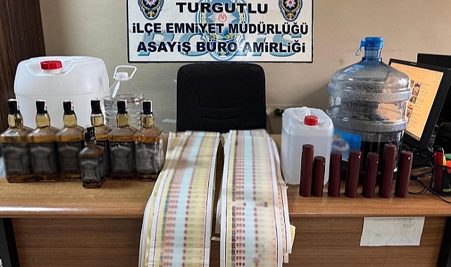 Kaçak içki ve sigara operasyonunda 8 şüpheli yakalandı