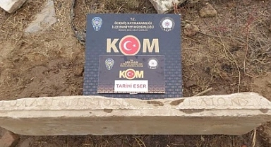 Kaçak kazıda Bizans dönemine ait eserler ele geçirildi