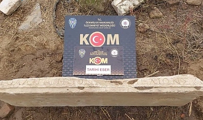 Kaçak kazıda Bizans dönemine ait eserler ele geçirildi