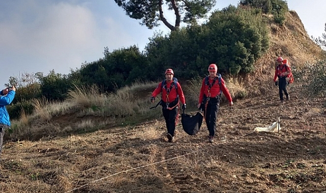 Kayıp olarak aranan kişi uçurumda ölü bulundu