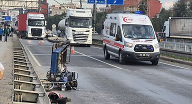 Manisa'da tırla çarpışan motosikletin sürücüsü öldü