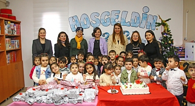 Özgür Çocuk Evi minikleriyle yeni yılı kutladı