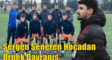 Sergen Şeneren Hocadan Örnek Davranış...