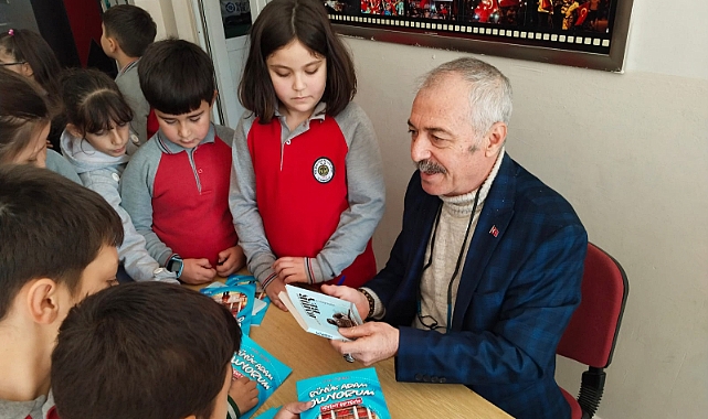 Yazar Ertekin, Çocuklarla Buluştu