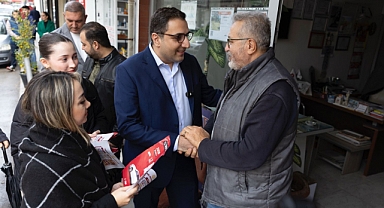 Yiğit, parti örgütüyle sokağa indi,