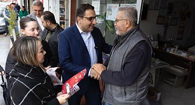 Yiğit, parti örgütüyle sokağa indi,