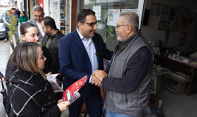 Yiğit, parti örgütüyle sokağa indi,