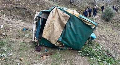 Aydın’da Pikap Uçuruma Yuvarlandı: 1 Ölü, 6 Yaralı