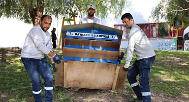 Bayraklı’da sokak hayvanlarına yeni yuva