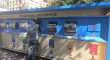 Bayraklı’dan geri dönüşüme 1 yılda 650 ton atık