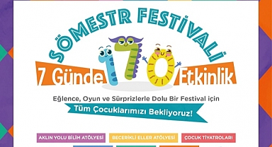 Çeşme Belediyesi'nden çocuklara renkli Sömestr Festivali!