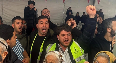 CHP Genel Başkanı Özel'e protesto