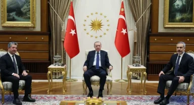Cumhurbaşkanı Erdoğan, Barzani'yi kabul etti