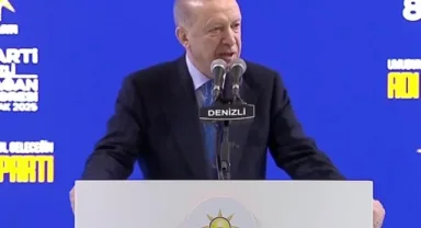 Cumhurbaşkanı Erdoğan Denizli'de... Hedeflerimizle aramıza kimse giremez