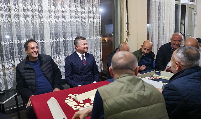 Duman mahalle ziyaretlerini sürdürüyor