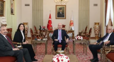 İmralı heyeti TBMM'de siyasi parti turlarına başladı