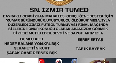 İzmir'de Toplumsal Uyuşturucu ile Mücadele İçin Sporun Gücü Kullanıldı