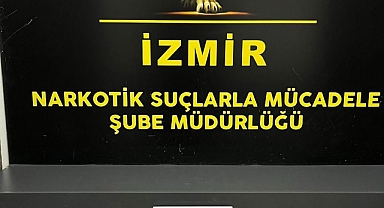 İzmir'de uyuşturucu operasyonunda 2 şüpheli tutuklandı