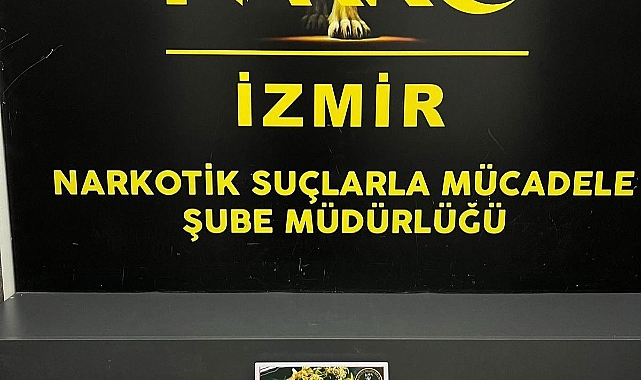İzmir'de uyuşturucu operasyonunda 2 şüpheli tutuklandı