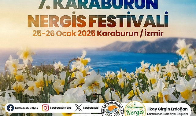 Karaburun’da Nergis Festivali Başlıyor!
