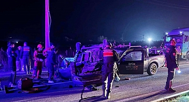 Muğla'da feci kaza 2 kişi öldü