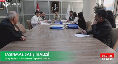 Torbalı Belediyesi’nden şeffaf ihale