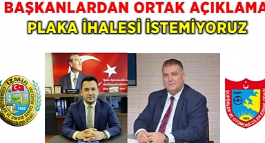 Ulaşımın Başkanlarından S ve T Plaka İhalesine Tepki