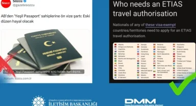Yeşil ve gri pasaport iddiaları dezenformasyon!