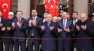 650 yıllık İsa Bey Camisi yeniden cemaatiyle buluştu