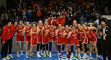 A Milli Kadın Basketbol Takımı, 6'da 6 yaptı