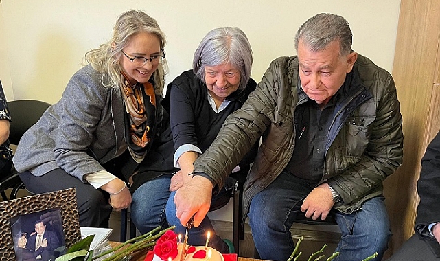 AK Partili Çankırı Huzurevinde Yarım Asırlık Çiftleri Ziyaret Etti